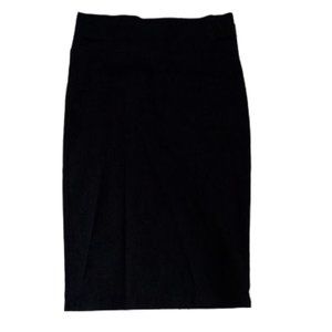 Black Stretch Pencil Skirt Size Jr Small (women XS)